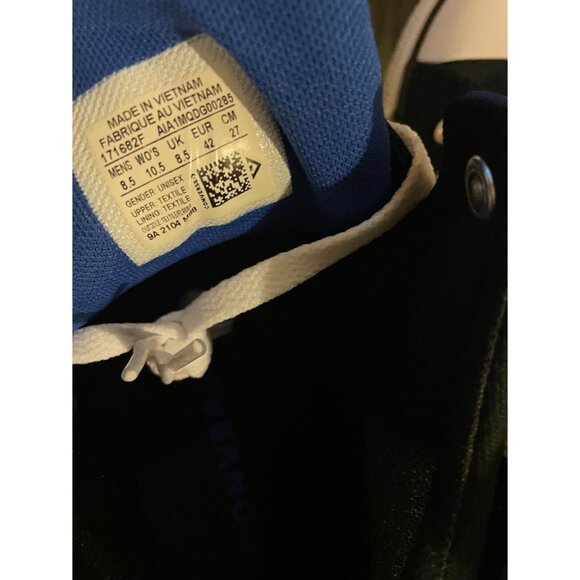 size 8.5-Converse CTAS Mid High Street Sneaker-Black/Royal - Picture 7 of 8